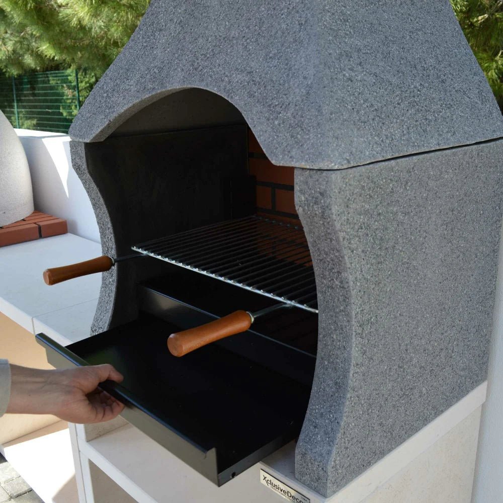 XclusiveDecor Napoli Outdoor Kitchen - BBQ and Wood Fired Pizza Oven - Nuovo Luxury - Wood Fire Pizza Oven