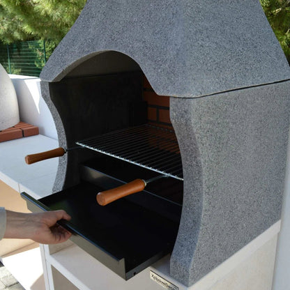 XclusiveDecor Napoli Outdoor Kitchen - BBQ and Wood Fired Pizza Oven - Nuovo Luxury - Wood Fire Pizza Oven