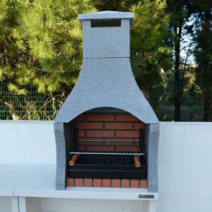 XclusiveDecor Napoli Outdoor Kitchen - BBQ and Wood Fired Pizza Oven - Nuovo Luxury - Wood Fire Pizza Oven