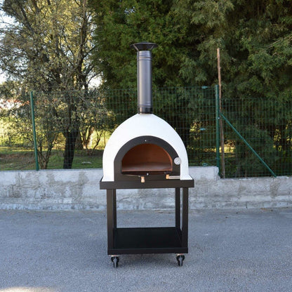 XclusiveDecor Portable Royal Wood Fired Pizza Oven - Nuovo Luxury - Wood Fire Pizza Oven