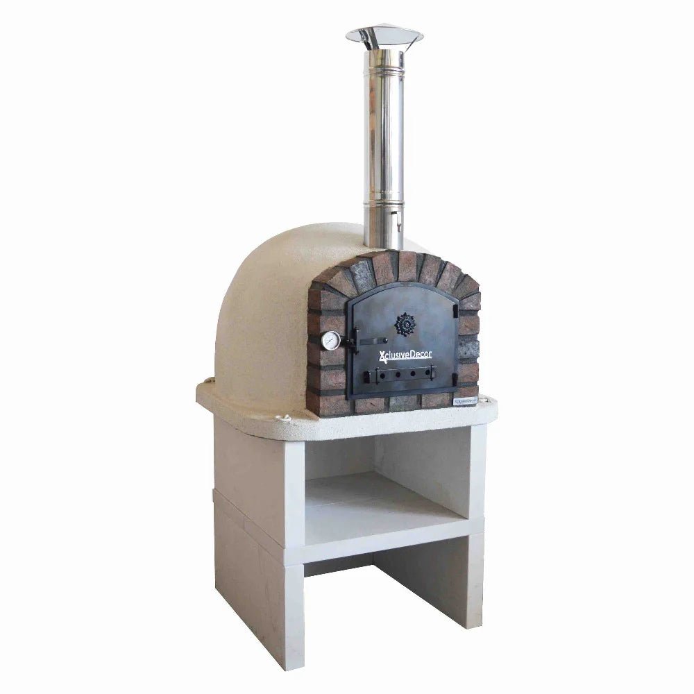 XclusiveDecor Premier Wood Fired Pizza Oven with Stand - Nuovo Luxury - Wood Fire Pizza Oven