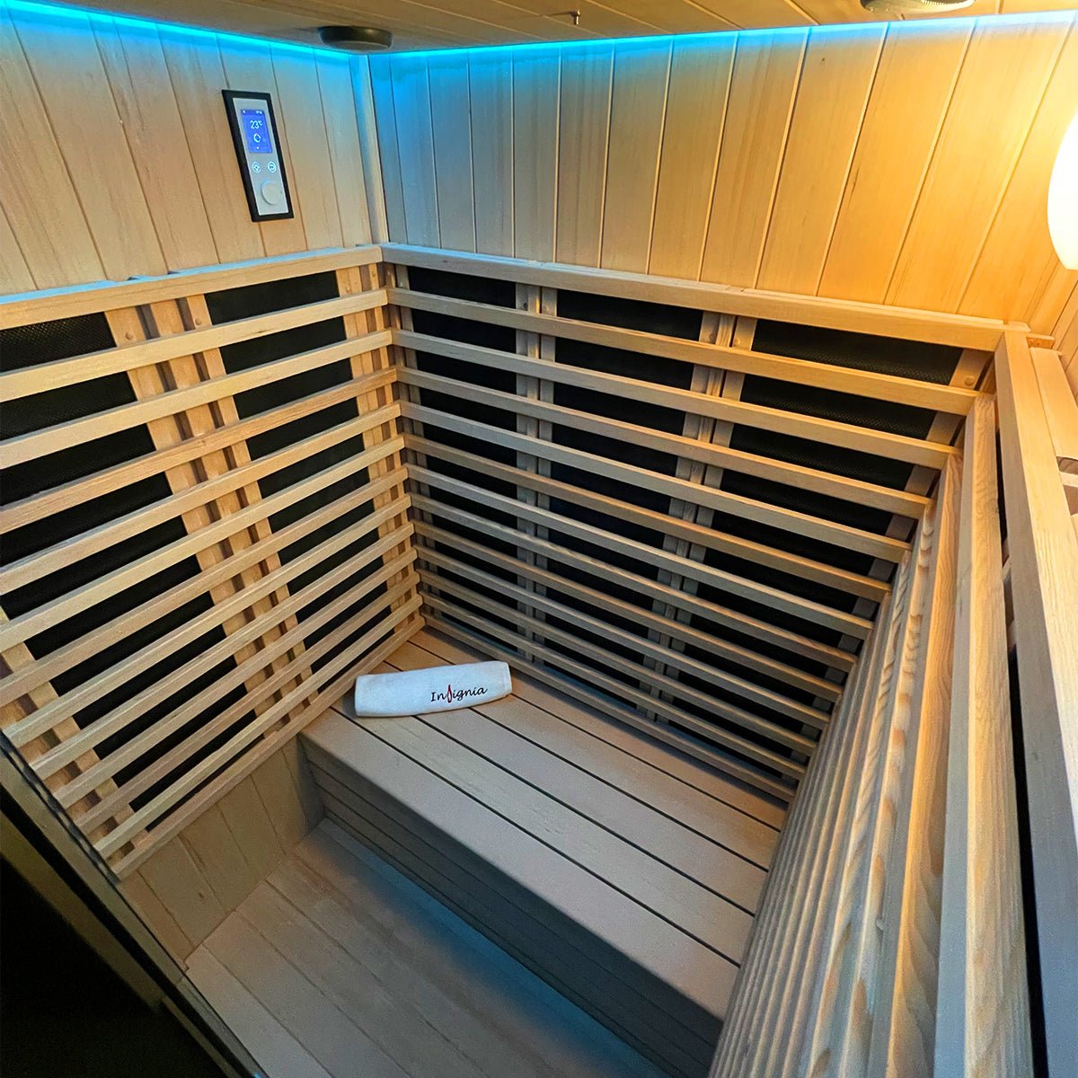 2 Person Far Infrared Sauna 1.51m x 1.31m - Nuovo Luxury - Outdoor Sauna