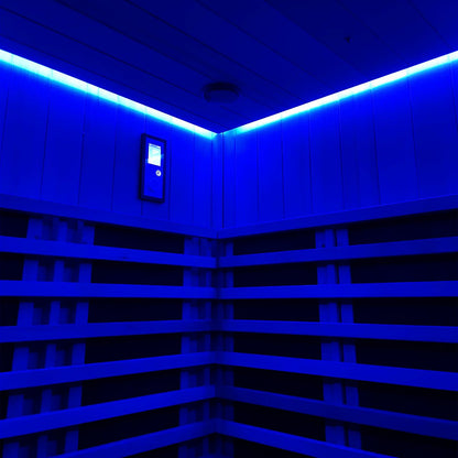 2 Person Far Infrared Sauna 1.51m x 1.31m - Nuovo Luxury - Outdoor Sauna