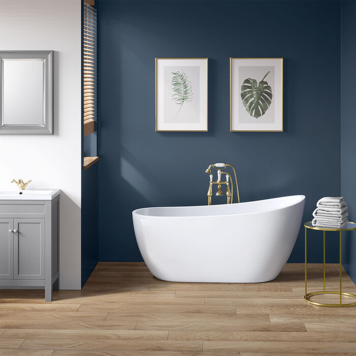 Cannes Freestanding Bathtub 1700 x 780 - Nuovo Luxury