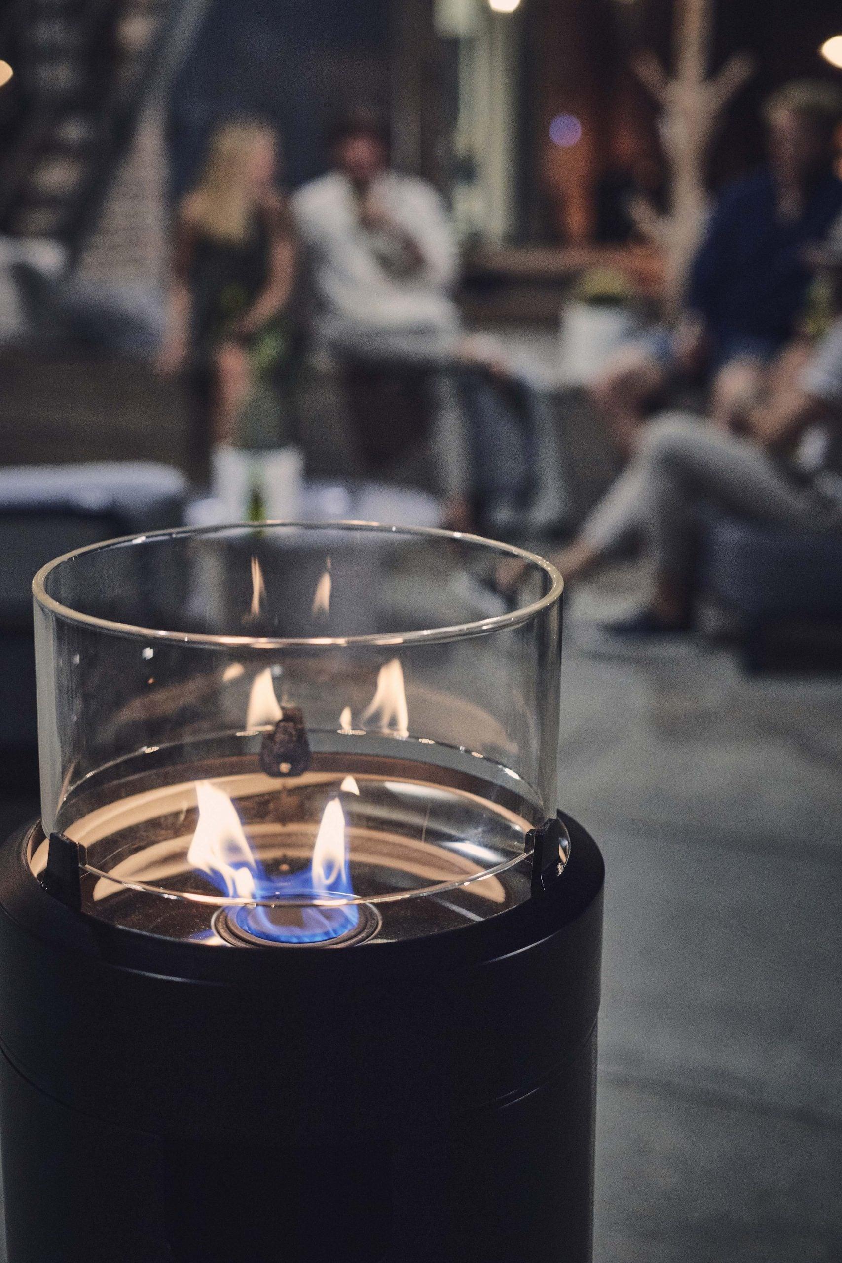 Enders® Large Black NOVA LED Flame - Nuovo Luxury