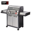 Enders® Monroe Pro 4 Sik Turbo Gas Barbecue W/Cover - Nuovo Luxury