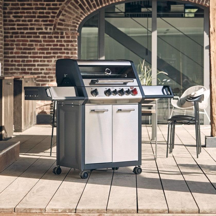 Enders® Monroe Pro 4 Sik Turbo Gas Barbecue W/Cover - Nuovo Luxury