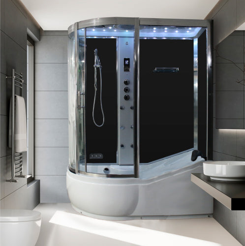 Insignia 1700SR - 3rd Generation Steam Shower Bath | 1700mm x 900mm - Nuovo Luxury