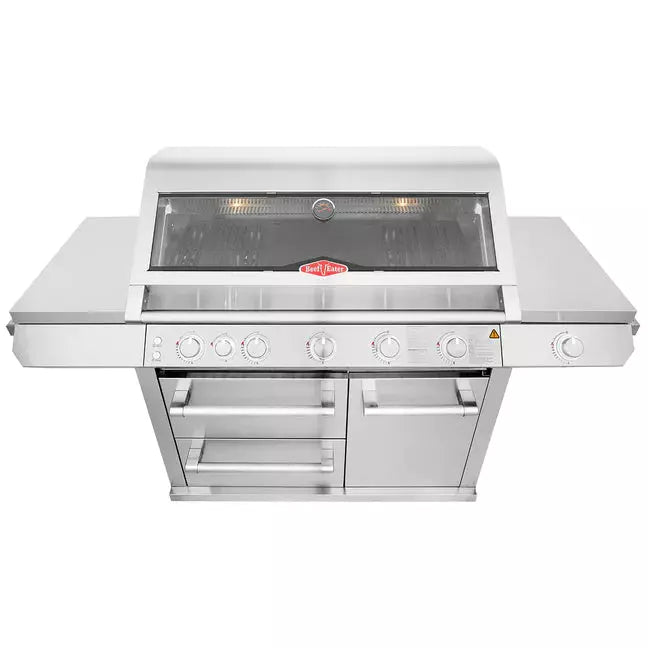 BeefEater 7000 Series Premium 5 Burner BBQ & Side Burner & Trolley - Nuovo Luxury