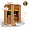 GH Vision T3 3-Person Low EMF Full Spectrum Infrared Sauna - Nuovo Luxury