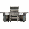 Lifestyle Bahama Island 6+1 Burner Gas Barbecue - Nuovo Luxury