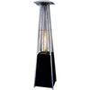 Lifestyle Tahiti II 13kW Black Pyramid Flame Heater - Nuovo Luxury
