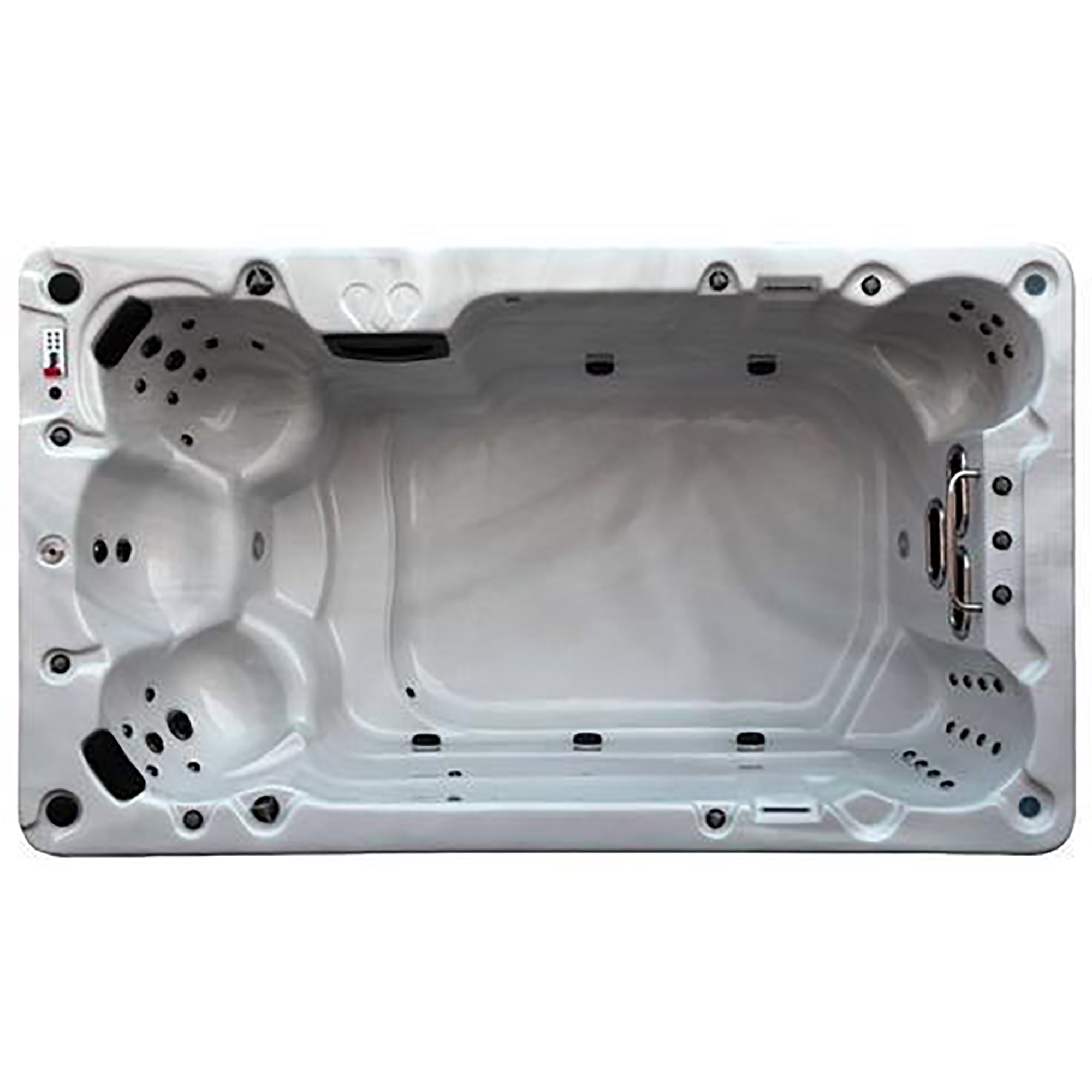 Canadian Spa 13ft Swim Spa 15HP-Jet 3-Person St Lawrence XSport - Nuovo Luxury
