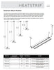 Heatstrip Elegance Energy Efficient Patio Heater 3200W w/ Remote - Nuovo Luxury