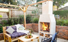Schiedel Volcanic Garden Outdoor Fireplace Barbecue Medium 950 - Nuovo Luxury
