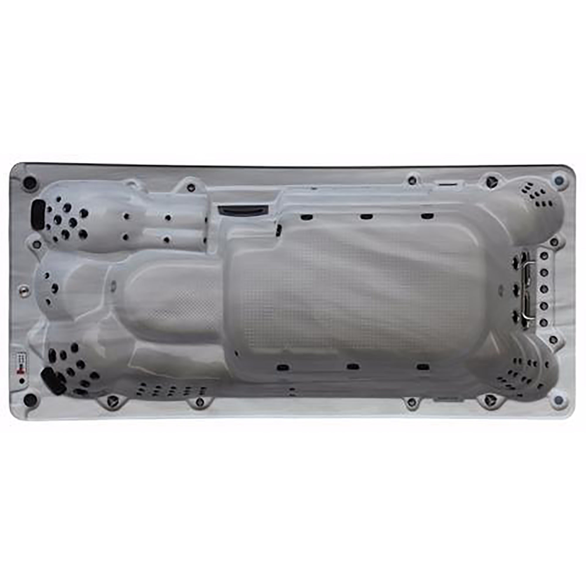 Canadian Spa 16ft Swim Spa 19HP-Jet 7-Person XTrainer - Nuovo Luxury