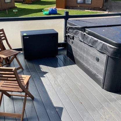 Aquark Mr Silence Hot Tub & Swim Spa Air Source Inverter Heat Pump 9kW - Nuovo Luxury - heat pump