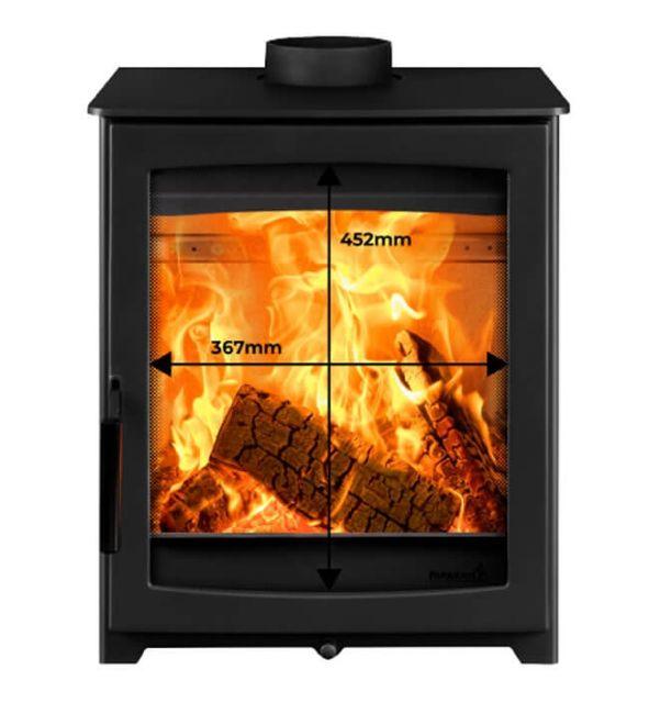 Parkray Aspect 5 DEFRA Approved Wood Burning Stove - Nuovo Luxury