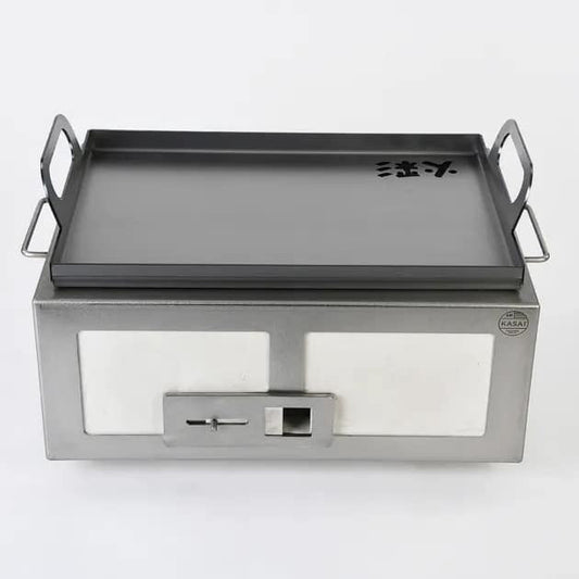 Bertha Kasai Konro Plancha Solid (for Medium Wide Kasai Grill) - Nuovo Luxury - Grill Plate