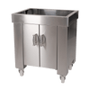 Bertha X & Bertha X+ Stand with Doors - Nuovo Luxury - Charcoal Oven Stand