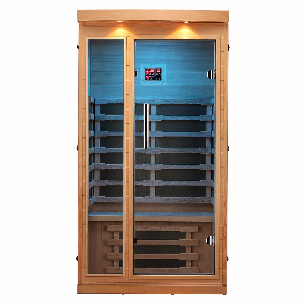 Canadian Spa Chilliwack 1 to 2 Person Far Infrared Sauna - Nuovo Luxury - Indoor Infrared Sauna