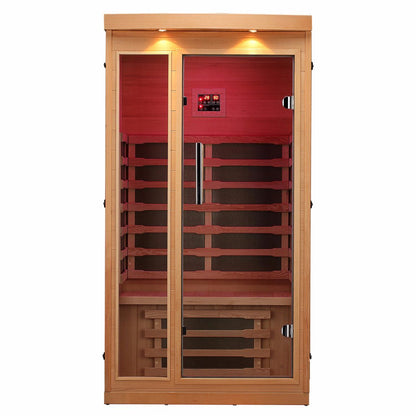 Canadian Spa Chilliwack 1 to 2 Person Far Infrared Sauna - Nuovo Luxury - Indoor Infrared Sauna