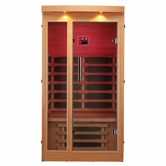 Canadian Spa Chilliwack 1 to 2 Person Far Infrared Sauna - Nuovo Luxury - Indoor Infrared Sauna