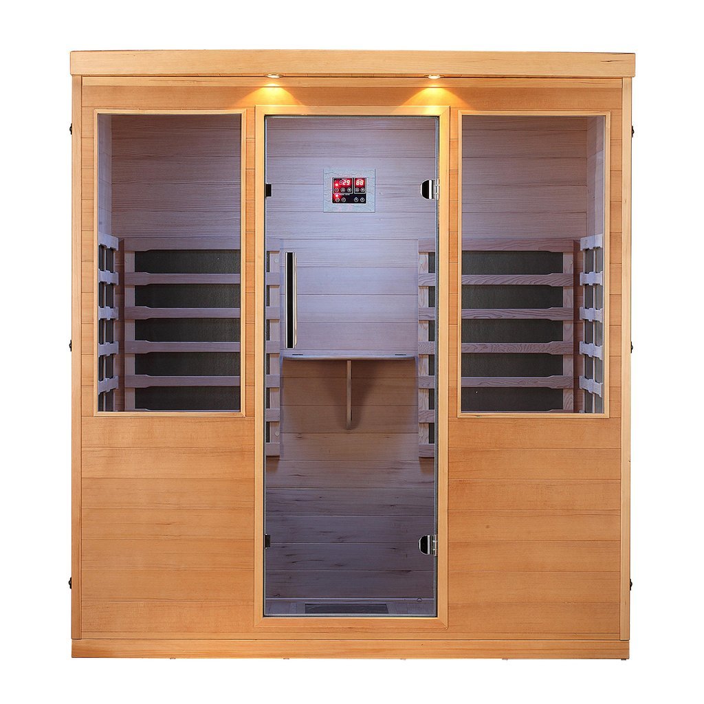 Canadian Spa Whistler 4 Person Far Infrared Indoor Sauna - Nuovo Luxury - Indoor Infrared Sauna