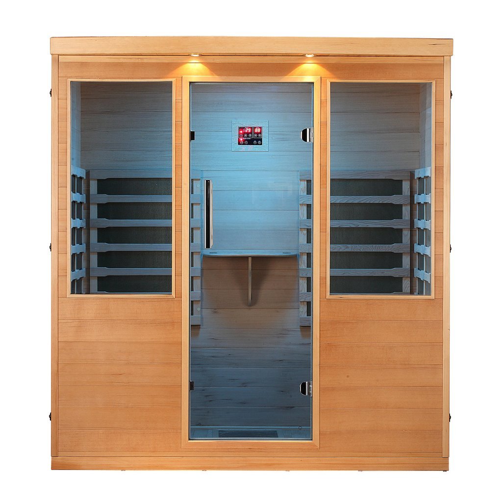 Canadian Spa Whistler 4 Person Far Infrared Indoor Sauna - Nuovo Luxury - Indoor Infrared Sauna
