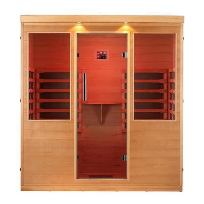 Canadian Spa Whistler 4 Person Far Infrared Indoor Sauna - Nuovo Luxury - Indoor Infrared Sauna