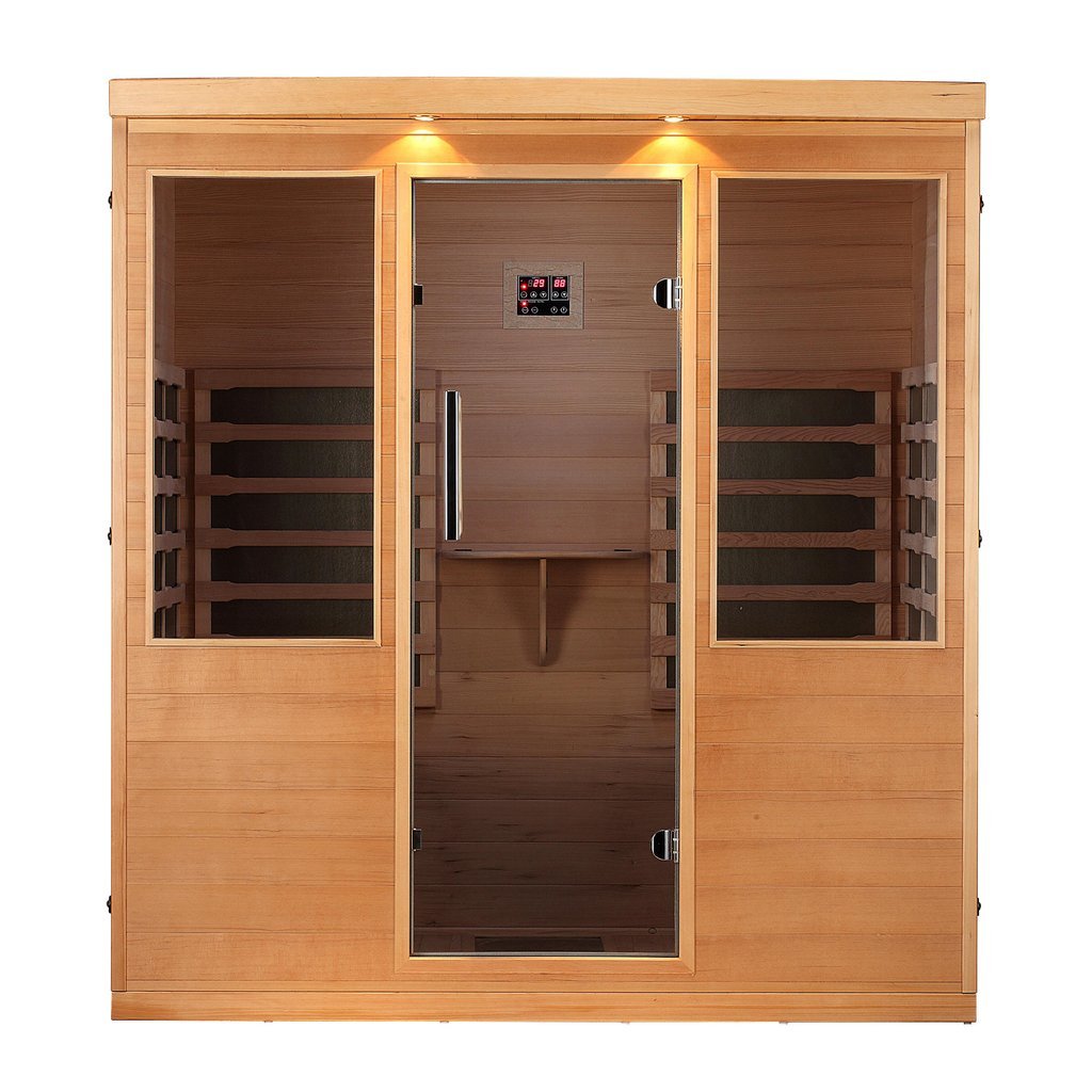 Canadian Spa Whistler 4 Person Far Infrared Indoor Sauna - Nuovo Luxury - Indoor Infrared Sauna