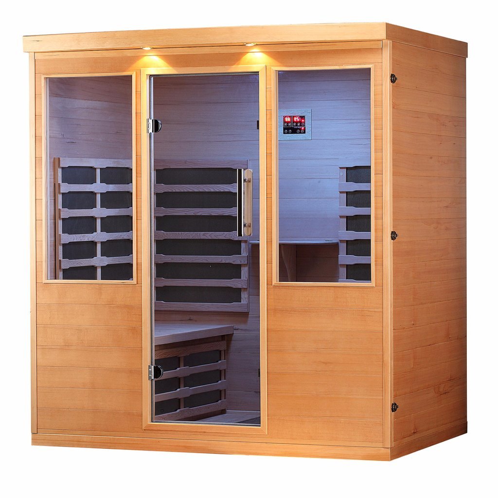 Canadian Spa Whistler 4 Person Far Infrared Indoor Sauna - Nuovo Luxury - Indoor Infrared Sauna