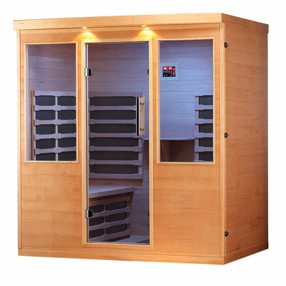Canadian Spa Whistler 4 Person Far Infrared Indoor Sauna - Nuovo Luxury - Indoor Infrared Sauna