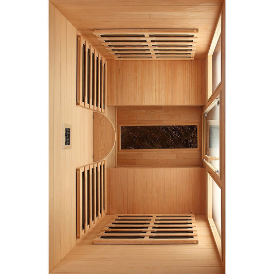 Canadian Spa Whistler 4 Person Far Infrared Indoor Sauna - Nuovo Luxury - Indoor Infrared Sauna