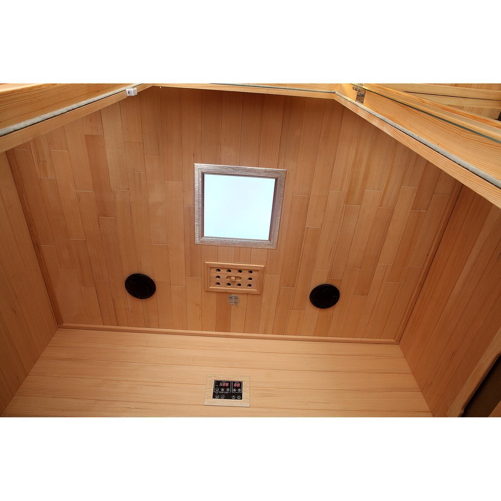 Canadian Spa Whistler 4 Person Far Infrared Indoor Sauna - Nuovo Luxury - Indoor Infrared Sauna