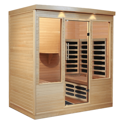 Canadian Spa Whistler 4 Person Far Infrared Indoor Sauna - Nuovo Luxury - Indoor Infrared Sauna