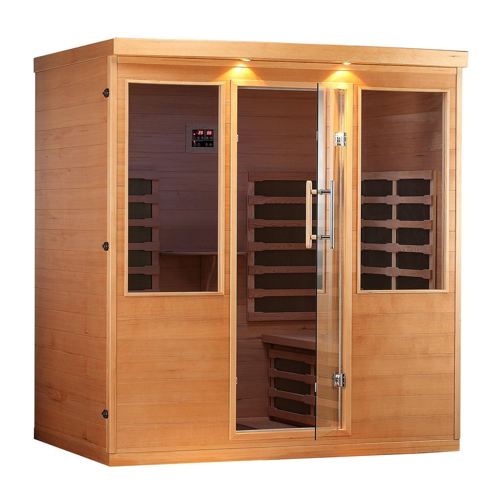 Canadian Spa Whistler 4 Person Far Infrared Indoor Sauna - Nuovo Luxury - Indoor Infrared Sauna
