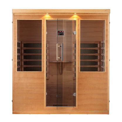 Canadian Spa Whistler 4 Person Far Infrared Indoor Sauna - Nuovo Luxury - Indoor Infrared Sauna