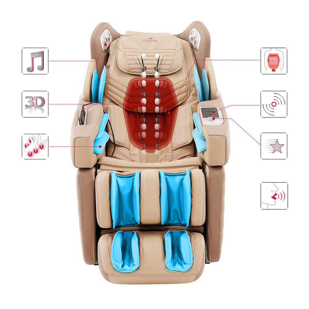 Casada AlphaSonic III 3D Massage Chair - Nuovo Luxury - Massage Chair