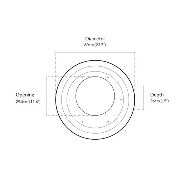 Cocoon Vellum Smokeless Bioethanol Fire Polished Steel - Nuovo Luxury - Cocoon Fireplace