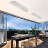 Heatstrip Elegance Energy Efficient Patio Heater 3200W w/ Remote - Nuovo Luxury