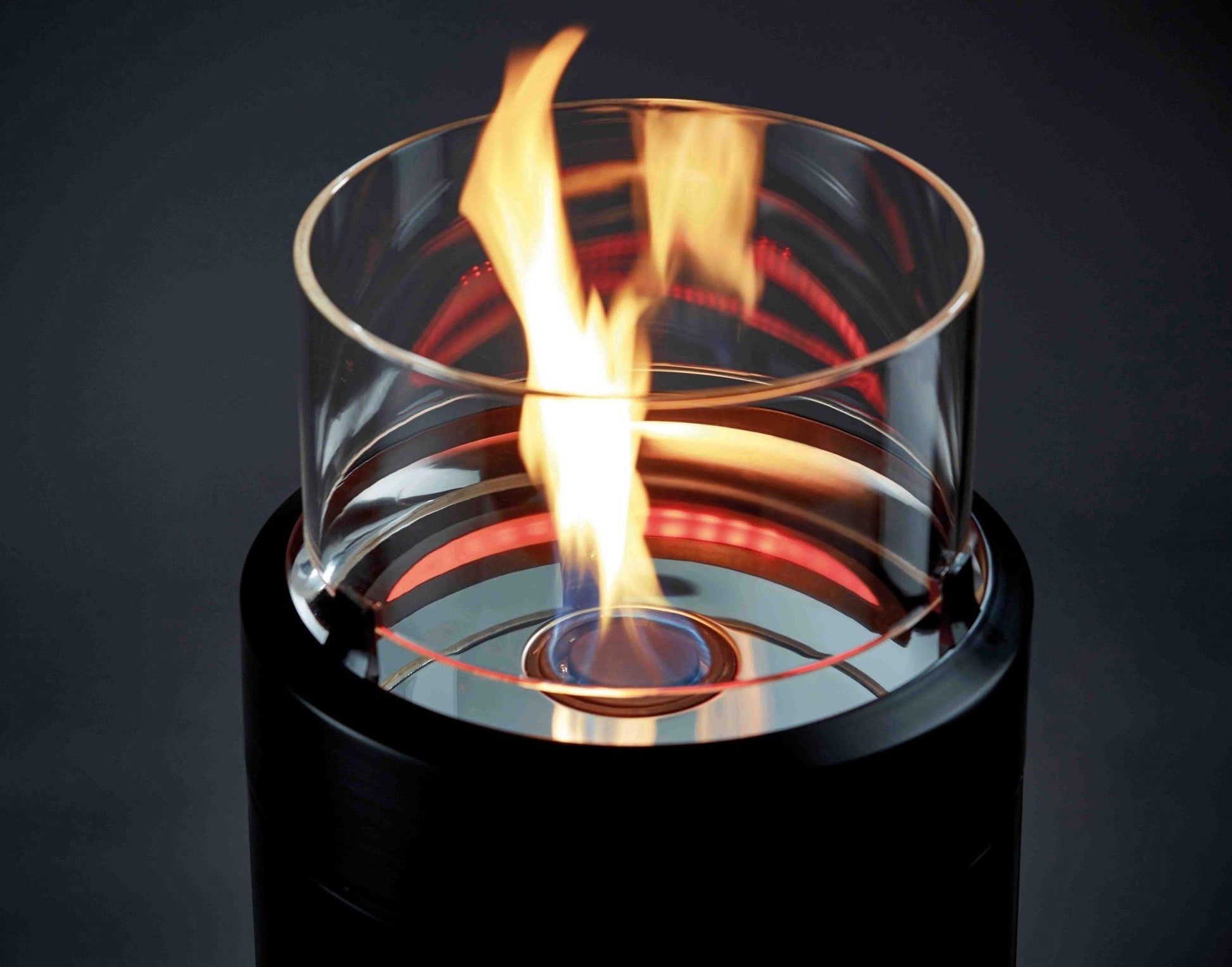 Enders® Large Black NOVA LED Flame - Nuovo Luxury - Patio Heater