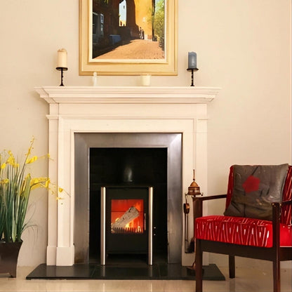 Esse 525 Wood Burning / Multi - Fuel Stove w/ Stainless Steel Legs - Nuovo Luxury - Multi - Fuel Stove