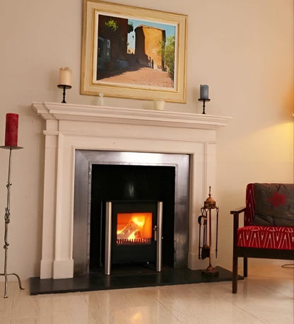 Esse 525 Wood Burning / Multi - Fuel Stove w/ Stainless Steel Legs - Nuovo Luxury - Multi - Fuel Stove