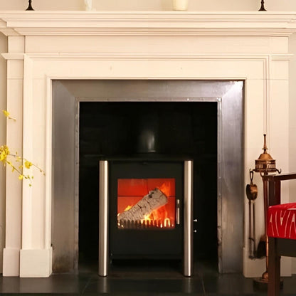 Esse 525 Wood Burning / Multi - Fuel Stove w/ Stainless Steel Legs - Nuovo Luxury - Multi - Fuel Stove
