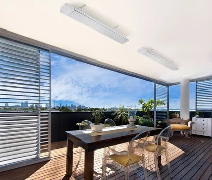 Heatstrip Elegance Energy Efficient Patio Heater 2400W w/ Remote - Nuovo Luxury - Patio Heater