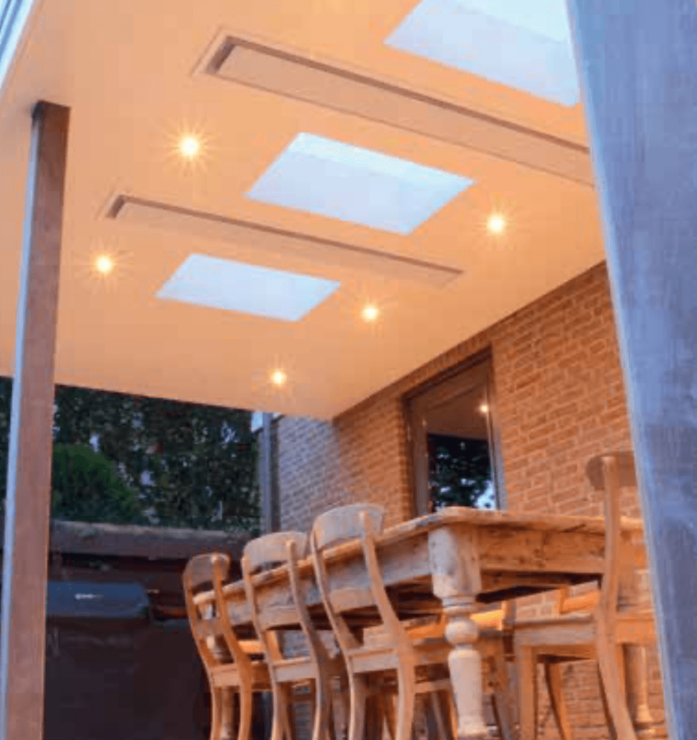 Heatstrip Elegance Energy Efficient Patio Heater 3200W w/ Remote - Nuovo Luxury - Patio Heater