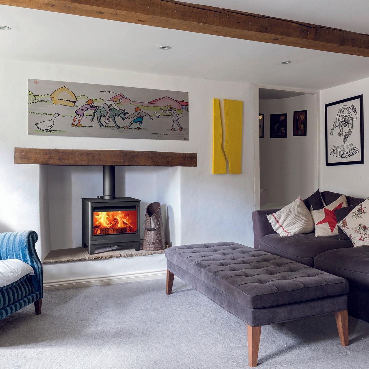 Hunter Herald Allure 7 Wood Burning Stove - Nuovo Luxury - Wood Stove