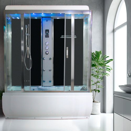 Insignia 3rd Generation Steam Shower Bath Cabin 1710mm x 810mm - Nuovo Luxury - Steam Shower Bath