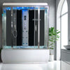 Insignia 3rd Generation Steam Shower Bath Cabin 1710mm x 810mm - Nuovo Luxury - Steam Shower Bath